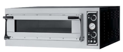 TP-2-1 Pizza Ovens Single Deck – 400V; 3~N; 6.9kW – Pizza Capacity: 6 x 30cm or 4 x 40cm