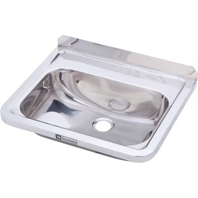 Wall Mounted Stainless Steel Hand Basin 40cm outlet