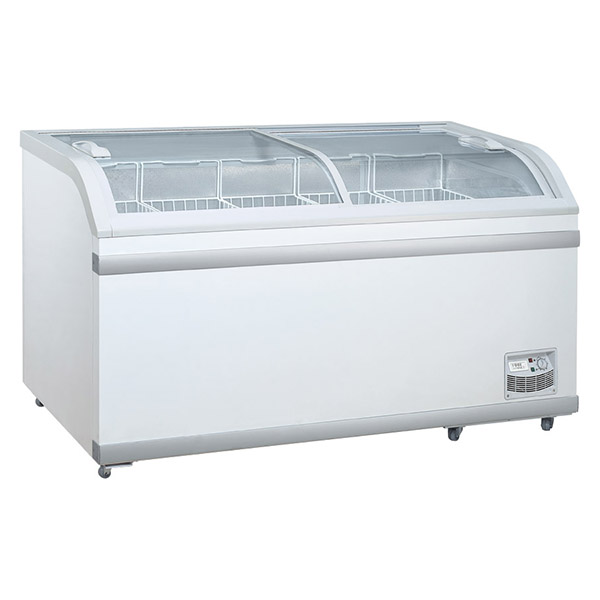 WD500 Sliding Glass Lid Chest Freezer 500 Litre VIP Refrigeration Catering & Shop Equipment