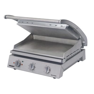 Roband Grill Station 8 slice, ribbed top plate, 2.99kw; 13amp