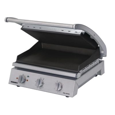 Roband Grill Station 8 slice, smooth non stick plates – 2.3kw ; 10amp