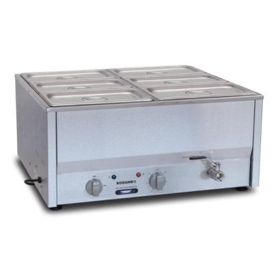Roband Counter Top Bain Marie  6 x 1/3 size 150mm pans