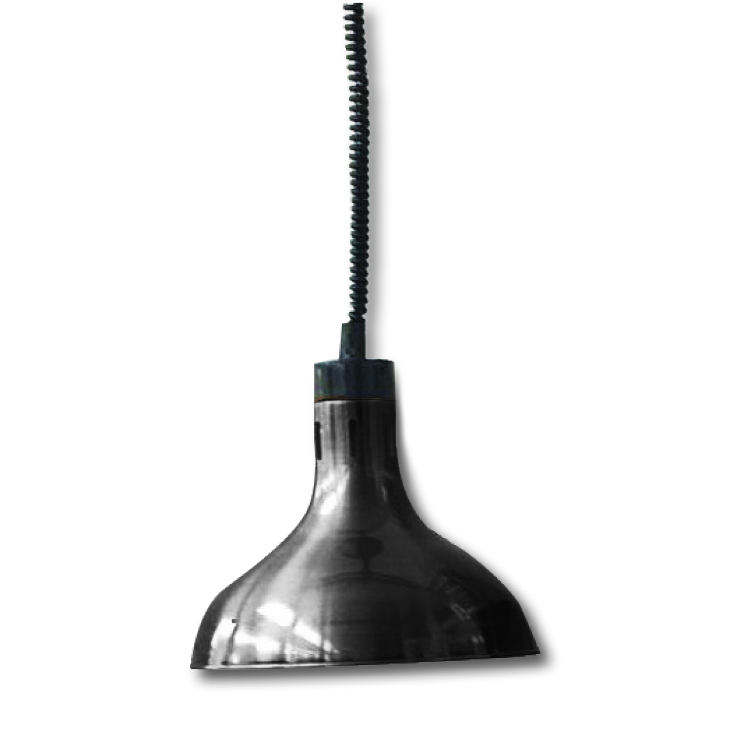 Pull down heat lamp silver 290mm Round HYWCL13 VIP Refrigeration