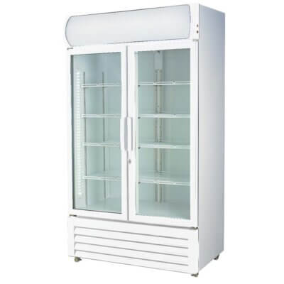 Double glass door colourbond upright drink fridge – LG-580GE