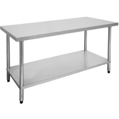 1500-6-WB Economic 304 Grade Stainless Steel Table 1500x600x900