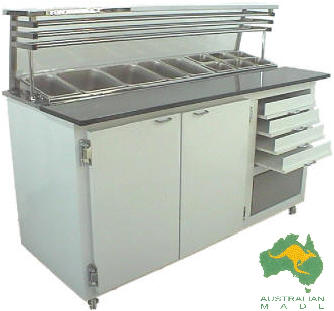 VIP Pizza Preparation Bar – Compact – SHOWROOM STOCK