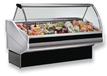 PAN1500 – CURVED FRONT GLASS DELI DISPLAY