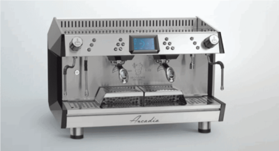 ARCADIA Professional Espresso coffee machine SS 2 Group PID with display – ARCADIA-G2DP