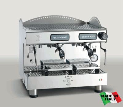 BZC2013S2EAF Bezzera Compact Espresso Coffee Machine 2 Group + Auto-foamer