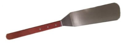 Stainless Steel Cranked Pizza Lifter – Blade: 75mm x 210mm – Overall Length: 530mm