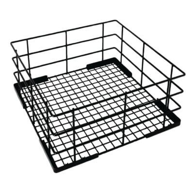 Vogue Wire High Sided Glass Basket 400mm