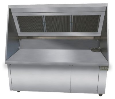 SimcoHood Ductless Exhaust Hood System 620 mm-W 1500mm x D 850mm X H 1400mm