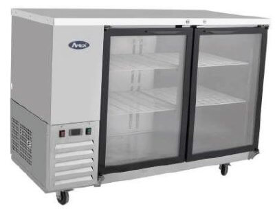 Atosa Refrigerated Back Bar Cooler with Glass Door – 390L