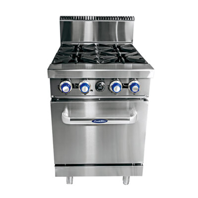 Cookrite 4 burner with oven w610 x d790 x h1165 cookrite