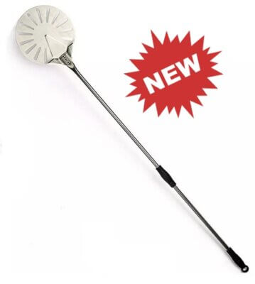 Stainless Steel Pizza Turner – Blade: 230mm – Overall Length including Handle: 940mm (Short) / 1400mm (Long)