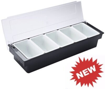 5 Compartment Ingredient Holder – Ice Cool