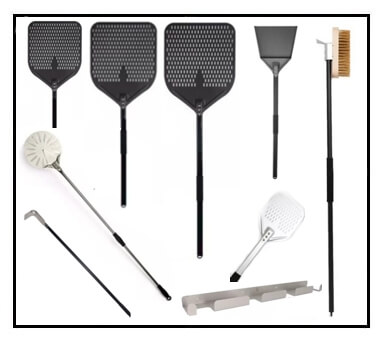 Peels - Lifters - Turners - Brooms - Shovels - Scrapers