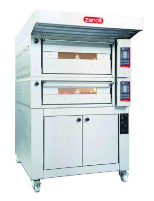 Zanolli Teorema Polis 4 Tray Bakery Oven – 180mm Chamber Height – 1 to 4 Deck