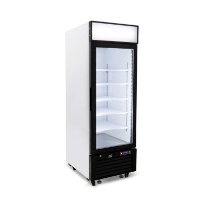 AG 540 Litre Upright Single Glass Door Display Freezer