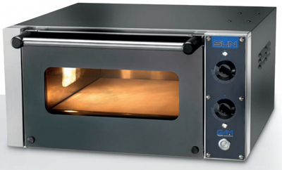 GAM The Sun High Temp 500°C Compact Stone Deck Oven – Fits up to 35cm Pizza / 240v; 2.3kw; 10Amp