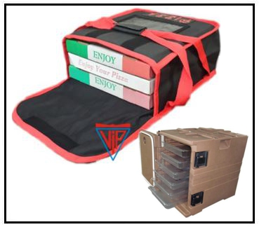 S4: Insulated "Sweatless" Hot Food Delivery Bags - Carriers