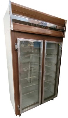 Upright Two Door Drink Display – USED