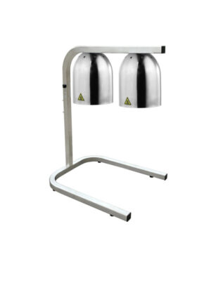 Adjustable Double Benchtop Heat Lamp