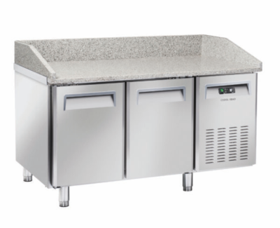 Saltas MPB0020 Marble Top Pizza Fridge