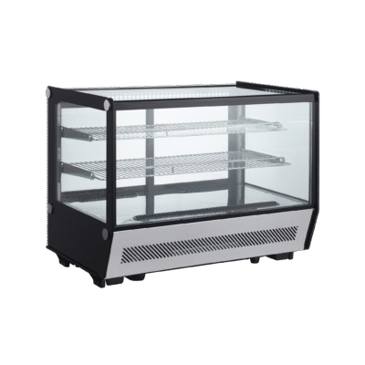 Exquisite CTC160S Counter Top Square Cake Display Refrigerators 160 Litre