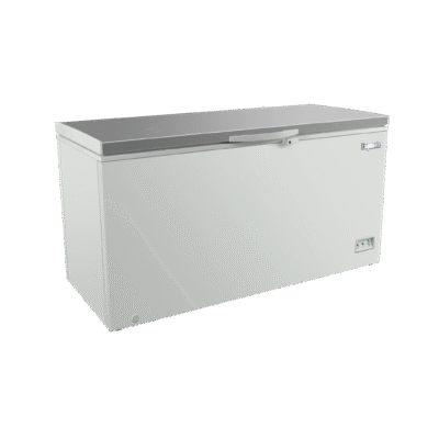 Exquisite ESS560H Stainless Steel Top Storage Chest Freezers 488 Litres with Baskets