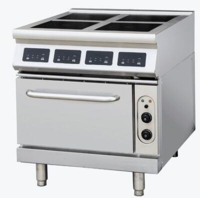 ElectMax induction 4 Burner Cooker with convection oven – IC9-4B