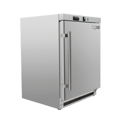 Exquisite MF200H One Solid Door Underbench Storage Freezers 108 Litre