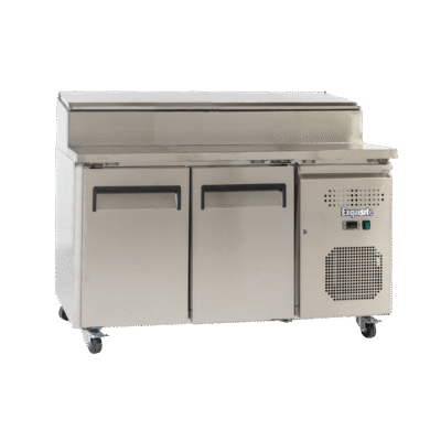 Exquisite MTC263H Two Door Stainless Steel Top Food Prep – Fits 7 x 1/3 GN Pans