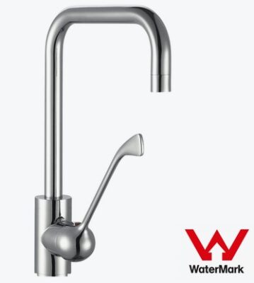 Sunmixer Deck Mounted Faucet with Wrist-Action Handle T20111