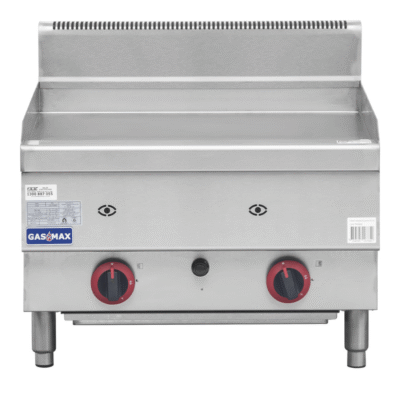 GASMAX Benchtop 2 Bunner Griddle 600mm – JUS-TRG60E
