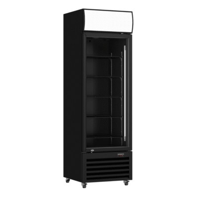 Thermaster Single Glass Door Colourbond Upright Drink Fridge – LG-370BP