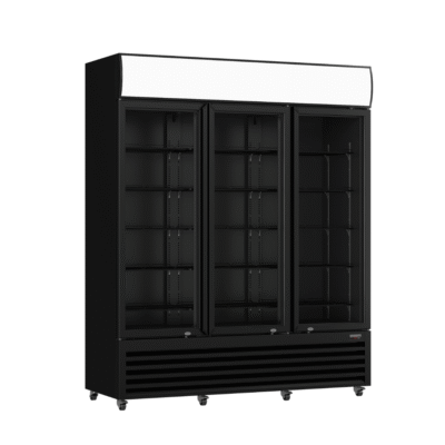 Thermaster Three Glass Door Colourbond Upright Drink Fridge – LG-1203BP