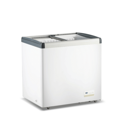 Thermaster 256L Chest Freezer with Flat Glass Sliding Lids – WD256G
