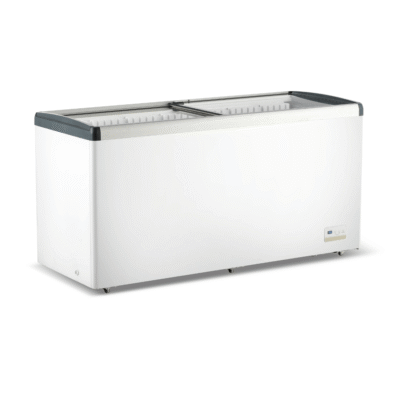 Thermaster 516L Chest Freezer with Flat Glass Sliding Lids – WD516G