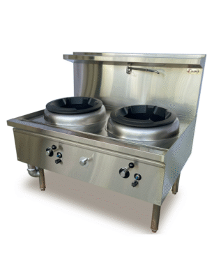 Jasper JA-2DB-N – Double Wok Range (Duckbill Burner)