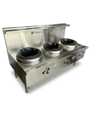 Jasper JA-3DB-N – Triple Wok Range (Duckbill Burner)