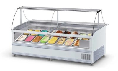 Fascino Primo18 Gelato Freezer – Fits 18 x 5 Litre Gelato Pans